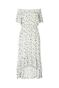 Lollys Laundry Kjole - Flora Dress, White